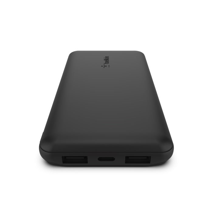 Belkin BoostCharge 10K mAh Portable Power Bank with USB-C & USB-A - Black Belkin