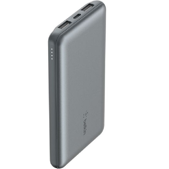 Belkin BoostCharge 10K mAh Power Bank - Triple-Port USB-C/A - Space Grey Belkin