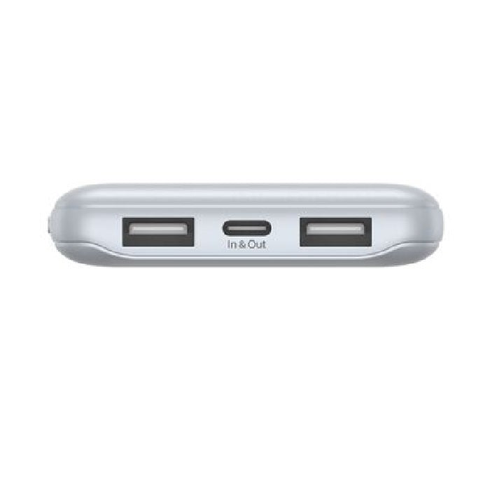 Belkin BoostCharge 10k mAh Portable Power Bank - Triple Port, Pearl Blue Belkin