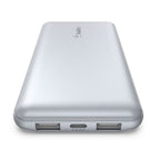 Belkin BoostCharge 10k mAh Portable Power Bank - Triple Port, Pearl Blue Belkin