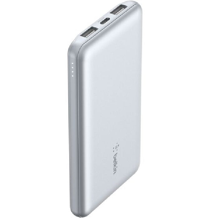Belkin BoostCharge 10000mAh Triple-Port Power Bank - Pearl Blue 