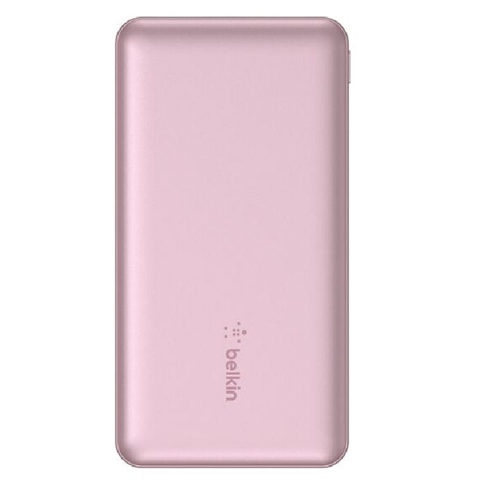 Belkin BoostCharge 10K mAh Pink Portable Charger - Triple Port, USB-C Ready Belkin