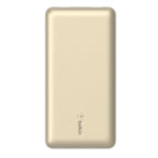 Belkin BoostCharge 20000mAh Triple-Port Power Bank with USB-C - Gold Belkin