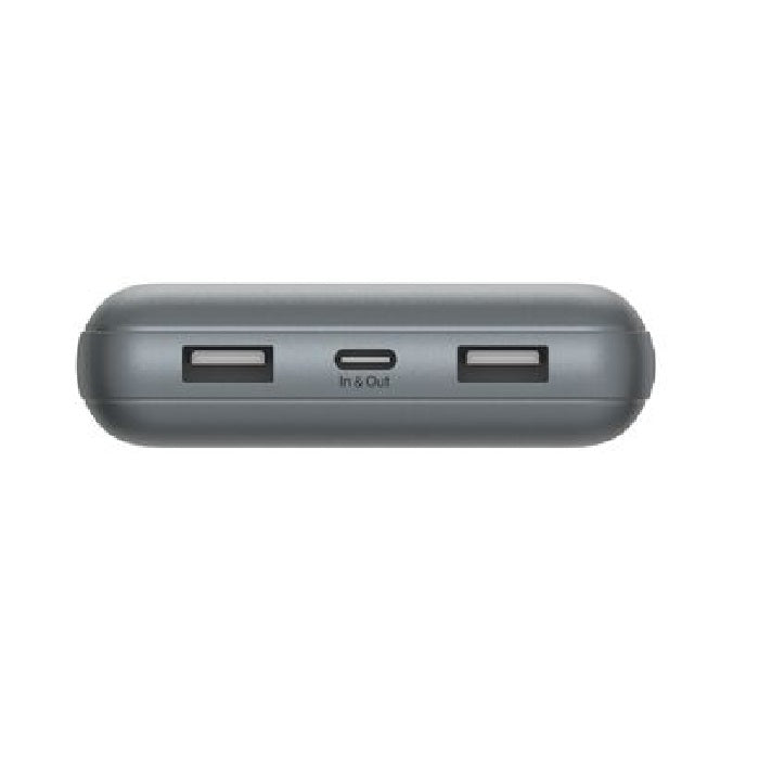 Belkin BoostCharge 20K mAh Power Bank | Triple-Port | Space Grey Belkin