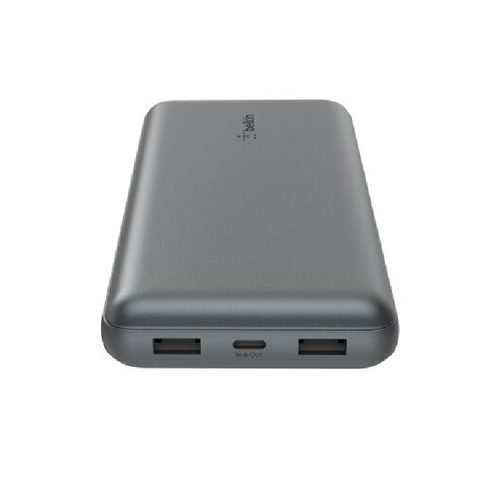 Belkin BoostCharge 20K mAh Power Bank | Triple-Port | Space Grey Belkin