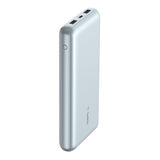 Belkin BoostCharge 20K mAh Triple-Port Power Bank + USB-C Cable - Pearl Blue