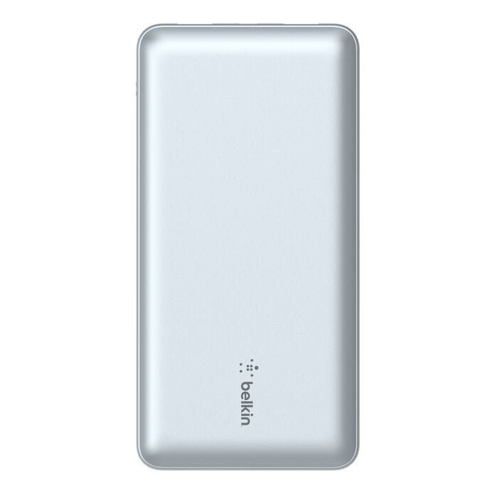 Belkin BoostCharge 20000mAh Triple-Port Power Bank with Cable - Pearl Blue Belkin