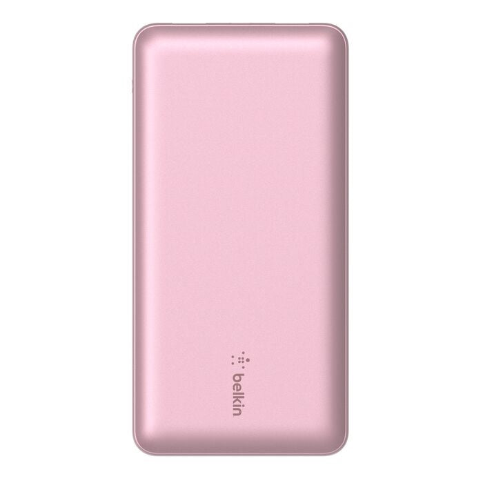 Belkin BoostCharge 20K Power Bank - Pink Triple-Port Portable Charger 