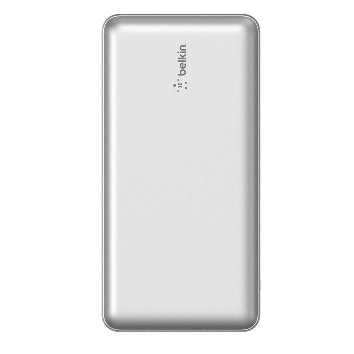Belkin BoostCharge 20K mAh Triple-Port Power Bank with USB-C/A - Silver Belkin