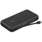 Belkin BoostCharge 20K Power Bank with Integrated USB-C Cable - Black Belkin