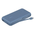 Belkin BoostCharge 20K mAh Power Bank with Integrated USB-C Cable - Blue Belkin