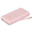 Belkin BoostCharge 20K mAh Pink Power Bank | Built-in USB-C Cable, 30W Fast Charge Belkin