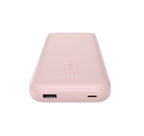 Belkin BoostCharge 20K mAh Pink Power Bank | Built-in USB-C Cable, 30W Fast Charge Belkin