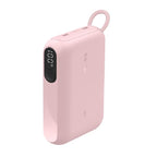 Belkin BoostCharge 10K mAh Pink Power Bank with Display & USB-C Cable Belkin
