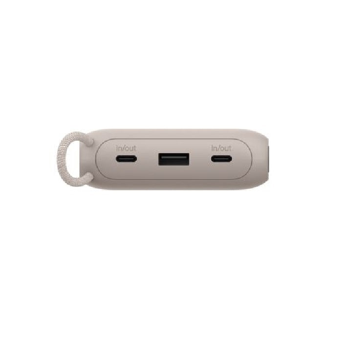Belkin BoostCharge 20K mAh Power Bank with Display & USB-C - Sand 