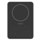 Belkin BoostCharge Slim Magnetic Qi2 Power Bank 5K - Black 