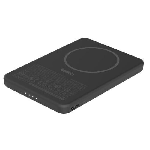 Belkin BoostCharge Slim Magnetic Power Bank 5K - Qi2 Wireless Black 