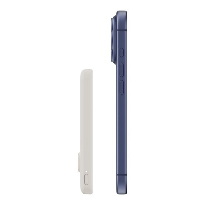 Belkin BoostCharge Slim Magnetic Power Bank 5K with Qi2 Kickstand - Sand 