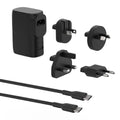 Belkin BoostCharge Hybrid 25W Charger, 5K Power Bank & Travel Kit - Black Belkin