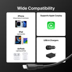 Belkin BoostCharge Lightning to USB-A Cable 1M - MFI Certified iPhone Charger Belkin