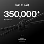 Belkin BoostCharge Pro Braided Lightning to USB-A Cable 2M, Black Belkin