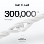 Belkin BoostCharge MFI Lightning to USB-C Cable for iPhone (1M, White) Belkin