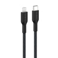 Belkin BoostCharge Pro Braided Lightning to USB-C Cable (1M) - Black Belkin