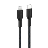 Belkin BoostCharge Pro Durable Braided Lightning to USB-C Cable 1M Black