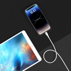 Belkin BoostCharge Pro 1M Braided Lightning to USB-C Cable - MFi Certified, White Belkin