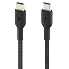 Belkin BoostCharge Braided USB-C to USB-C Cable 0.15M - Black 60W Fast Charging Belkin
