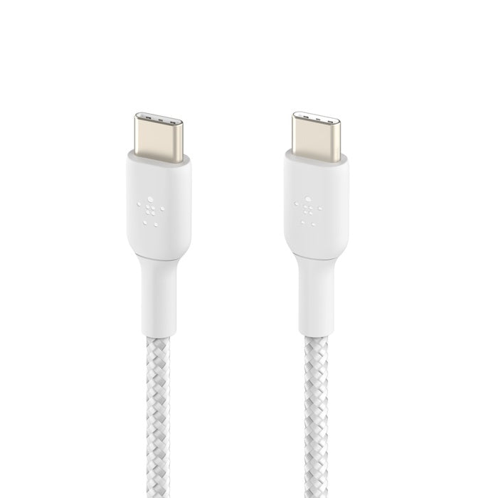 Belkin BoostCharge Braided USB-C to USB-C Cable 1M (2-Pack) - 60W Fast Charge Belkin