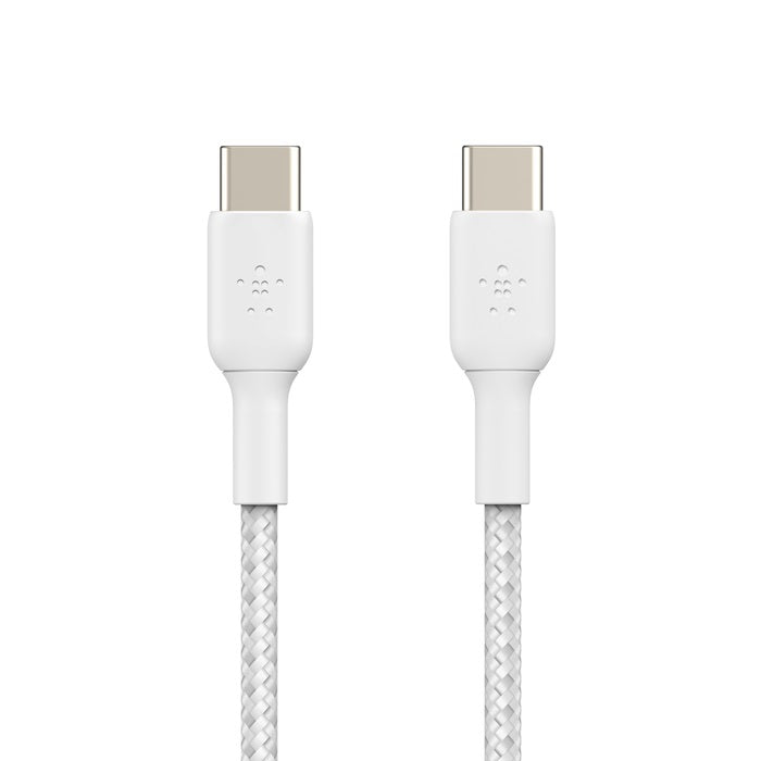 Belkin BoostCharge Braided USB-C to USB-C Cable 1M (2-Pack) - 60W Fast Charge Belkin