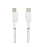 Belkin BoostCharge Braided USB-C to USB-C Cable 1M (2-Pack) - 60W Fast Charge Belkin