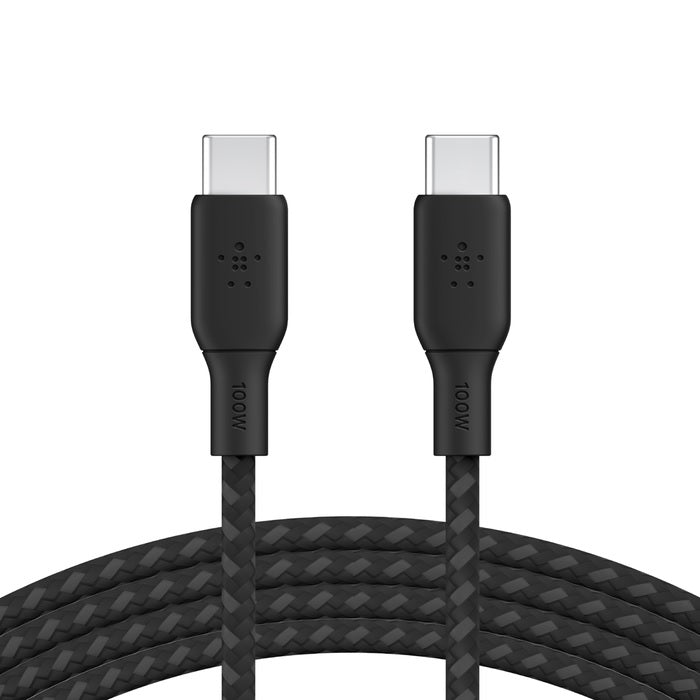 Belkin BoostCharge Braided USB-C to USB-C Cable 3M - 100W Fast Charge Belkin