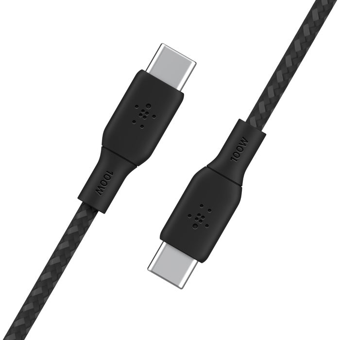 Belkin BoostCharge Braided USB-C to USB-C Cable 3M - 100W Fast Charge Belkin