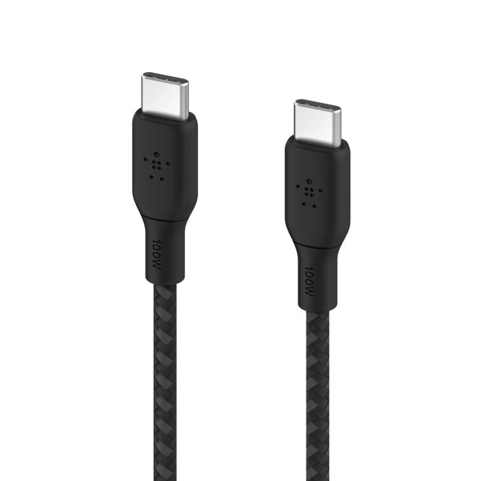 Belkin BoostCharge Braided USB-C to USB-C Cable 3M - 100W Fast Charge Belkin