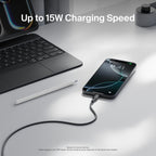 Belkin BoostCharge Pro Braided USB-C to USB-A Fast Charge Cable 1M Black Belkin