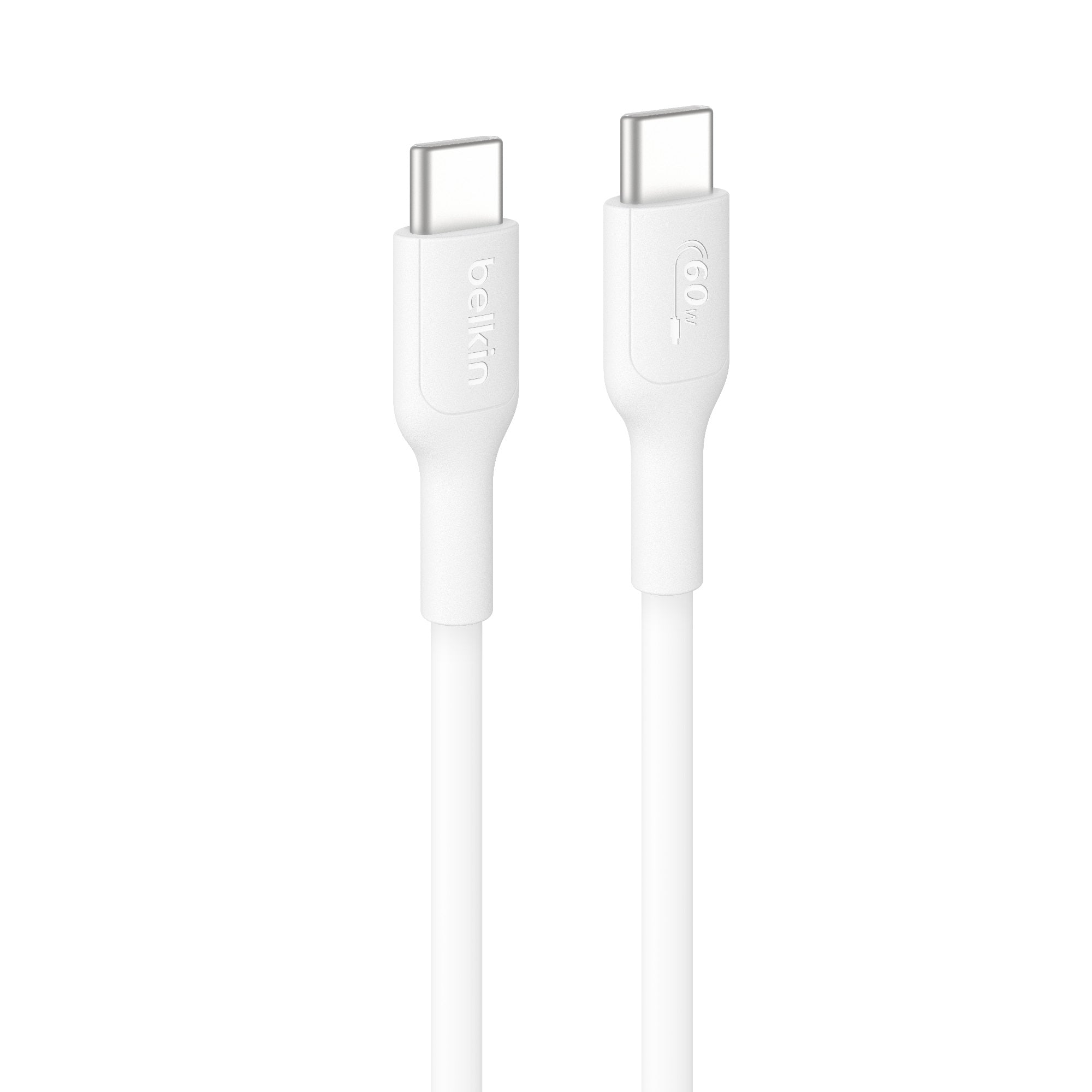 Belkin BoostCharge USB-C Cable 0.15M - Fast 60W Charge, White Belkin