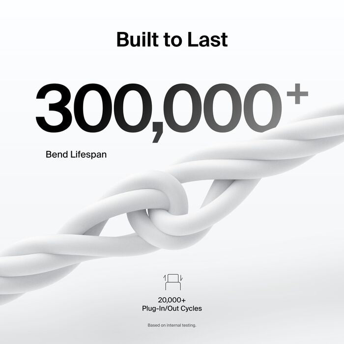 Belkin BoostCharge USB-C to USB-C Cable 1M White - Fast 60W Charging & Durable Belkin