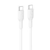 Belkin BoostCharge USB C to USB C Cable 1m 60W Flexible Fast Charging White 