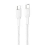 Belkin BoostCharge Pro 2M USB-C to USB-C Fast Charge Braided Cable - White Belkin