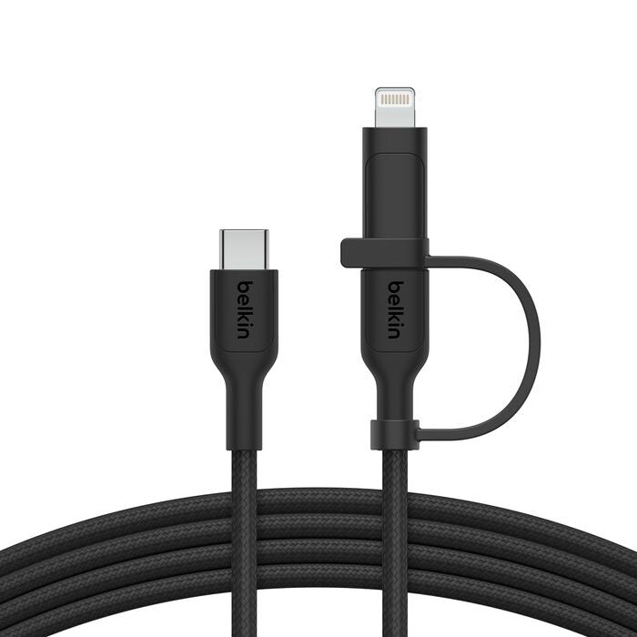Belkin BoostCharge Pro 2-in-1 USB-C & Lightning Fast Charge Cable 1.5M Belkin