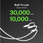 Belkin 2-in-1 Fast Charge Cable: USB-C to USB-C/Lightning - 1.5M White Belkin