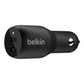 Belkin BoostCharge 36W Dual USB-C Car Charger for iPhone - Black Belkin