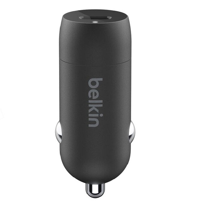 Belkin BoostCharge 30W USB-C Car Charger with USB-C Cable - Black Belkin