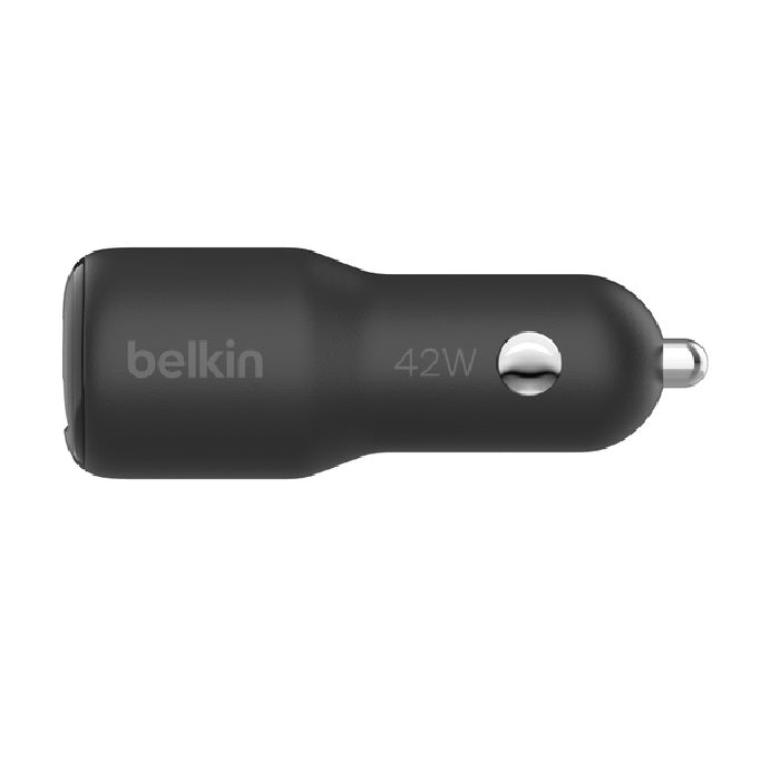 Belkin BoostCharge 42W Dual Car Charger - Fast USB-C & USB-A for iPhone Belkin