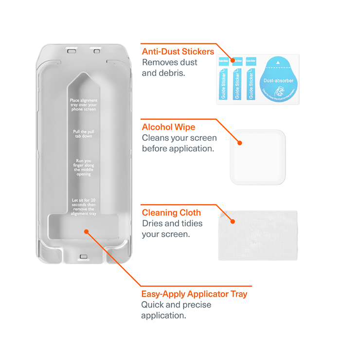 Cygnett GlareShield iPhone 16 Pro Max Anti-Glare Screen Protector 