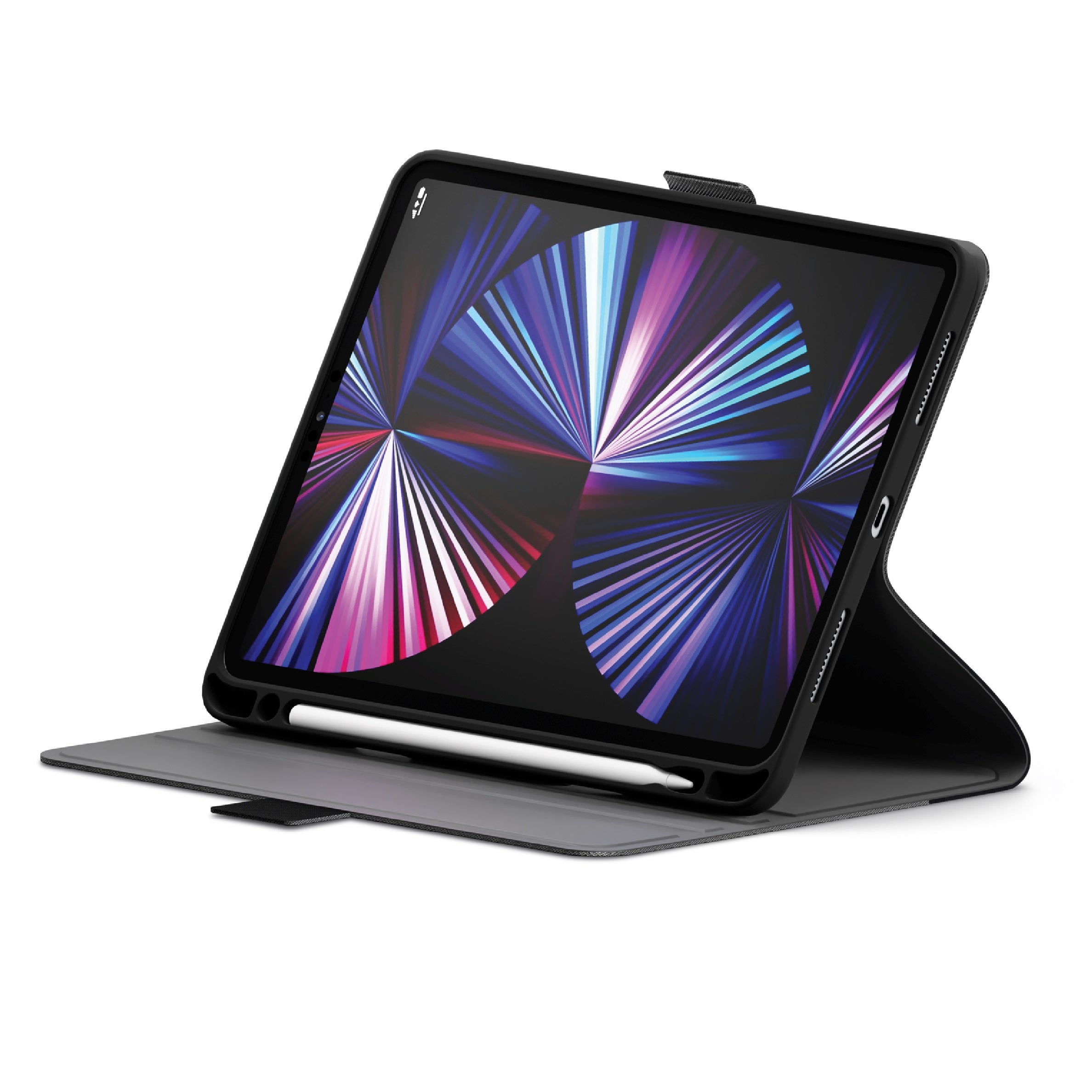 Cygnett TekView Black Case for iPad Pro 11 (M4/M5) - Drop Proof, Pencil Slot 
