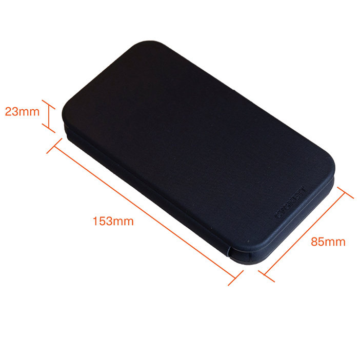 Cygnett MagTravel Qi2 2-in-1 Wireless Charger - Black 