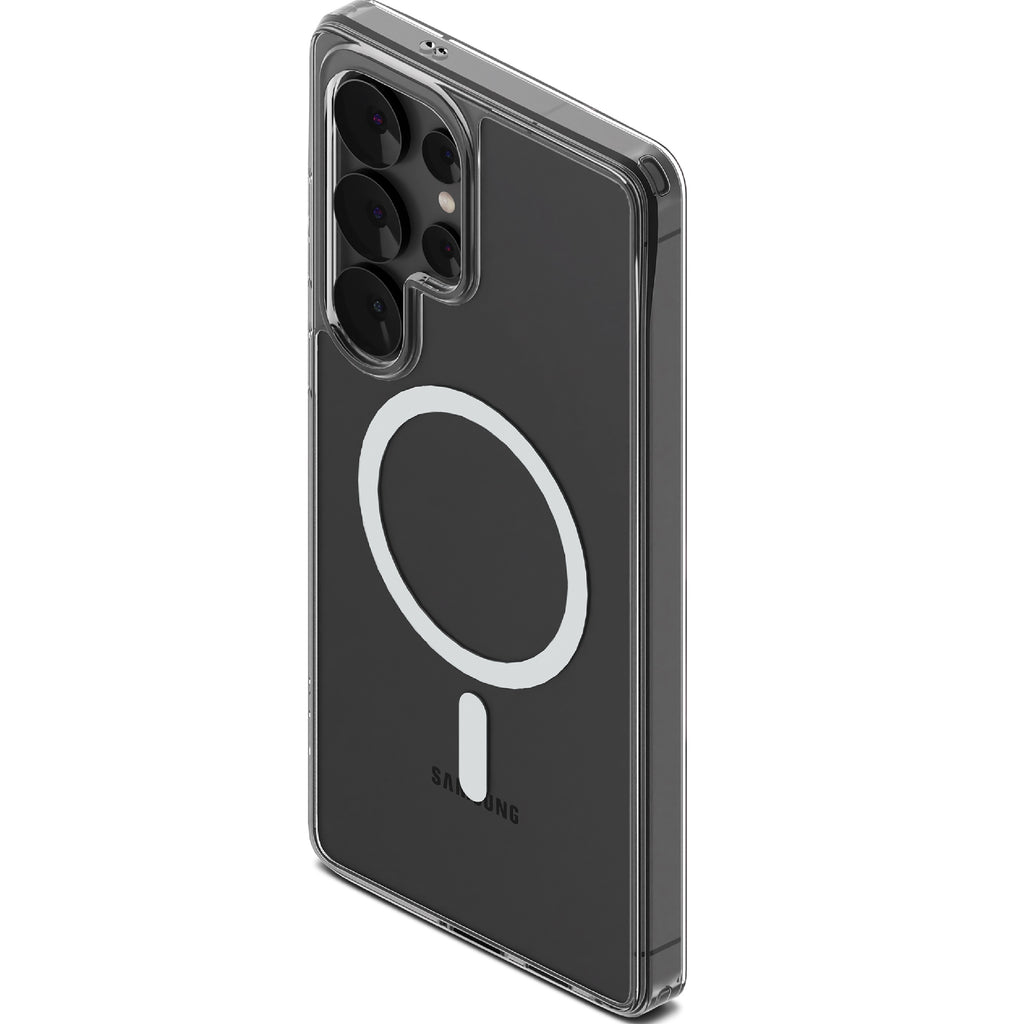 Cygnett AeroMag S25 Ultra Clear Magnetic Case | Shock Absorbent 